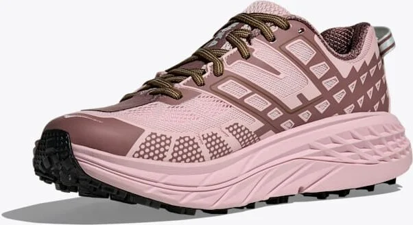 HOKA Speedgoat 2 Shoes in Carnation/Classic Mauve - Image 3
