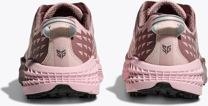 HOKA Speedgoat 2 Shoes in Carnation/Classic Mauve - Image 5