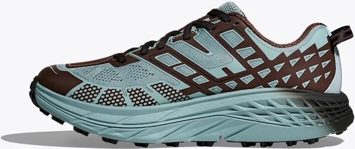 HOKA Speedgoat 2 Shoes in Druzy/Cold Brew - Image 8