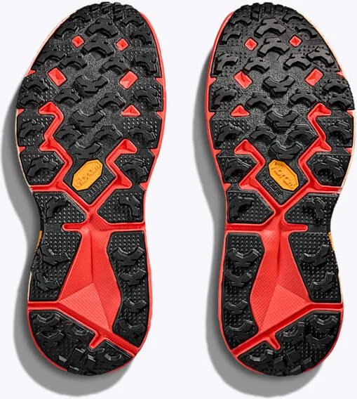 HOKA Speedgoat 2 Shoes in White/Tomato - Image 7