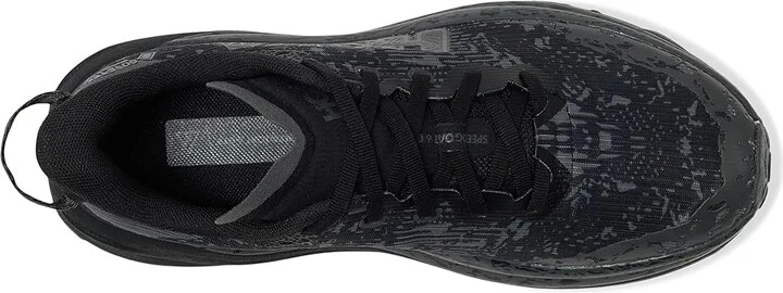 Hoka Speedgoat 6 GTX Men's Running Shoes Black/Outer Orbit : 12.5 D - Medium, Canvas - Image 2