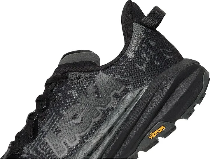 Hoka Speedgoat 6 GTX Men's Running Shoes Black/Outer Orbit : 12.5 D - Medium, Canvas - Image 7