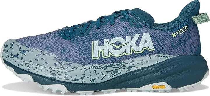 Hoka Speedgoat 6 GTX Men's Running Shoes Blue Twilight/Druzy : 9.5 D - Medium, Canvas - Image 6