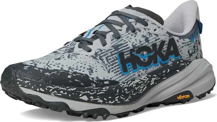 Hoka Speedgoat 6 GTX Men's Running Shoes Stardust/Outer Orbit : 12 D - Medium, Canvas - Image 5