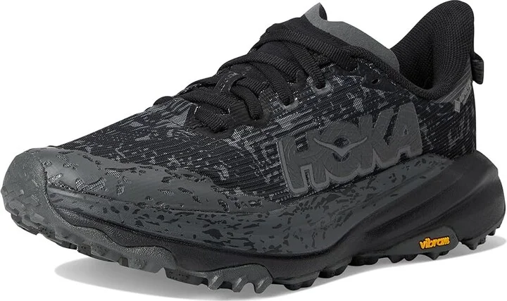 Hoka Speedgoat 6 GTX Women's Running Shoes Black/Outer Orbit : 9.5 D - Wide - Image 5