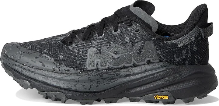 Hoka Speedgoat 6 GTX Women's Running Shoes Black/Outer Orbit : 9.5 D - Wide - Image 6