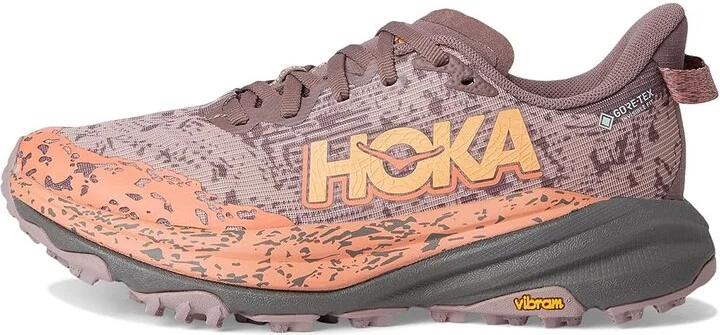 Hoka Speedgoat 6 GTX Women's Running Shoes Smoky Quartz/Quartzite : 8 B - Medium - Image 6