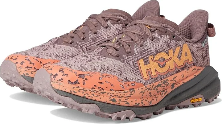 Hoka Speedgoat 6 GTX Women's Running Shoes Smoky Quartz/Quartzite : 8 B - Medium