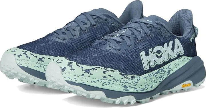 Hoka Speedgoat 6 GTX Women's Running Shoes Thunder Cloud/Mint Fluorite : 11 B - Medium