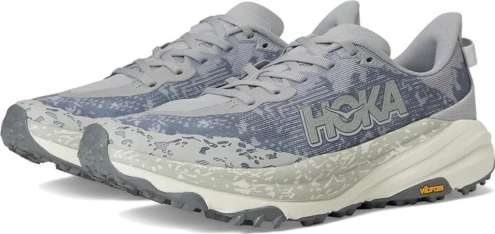 Hoka Speedgoat 6 Men's Shoes Alabaster : 13 D - Medium, Synthetic/Textile
