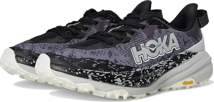 Hoka Speedgoat 6 Men's Shoes Black/Stardust : 9 D - Medium, Synthetic/Textile