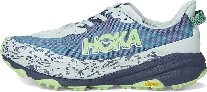 Hoka Speedgoat 6 Men's Shoes Droplet/Nautical Dusk : 10.5 D - Medium, Synthetic/Textile - Image 6