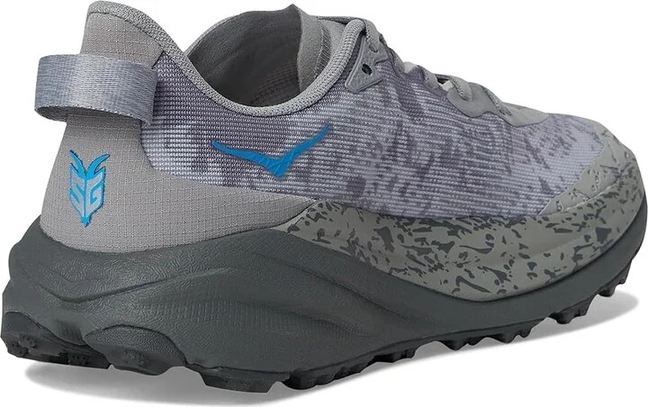 Hoka Speedgoat 6 Men's Shoes Galactic Grey/Hoka Blue : 12 D - Medium, Synthetic/Textile - Image 4