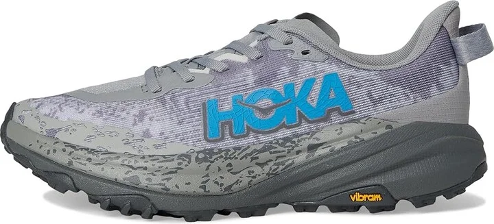 Hoka Speedgoat 6 Men's Shoes Galactic Grey/Hoka Blue : 12 D - Medium, Synthetic/Textile - Image 6