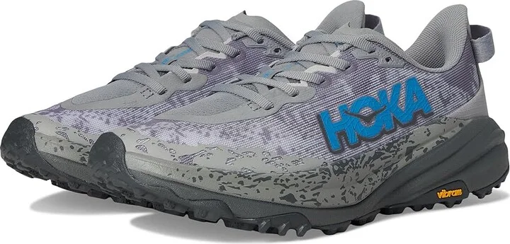Hoka Speedgoat 6 Men's Shoes Galactic Grey/Hoka Blue : 12 D - Medium, Synthetic/Textile