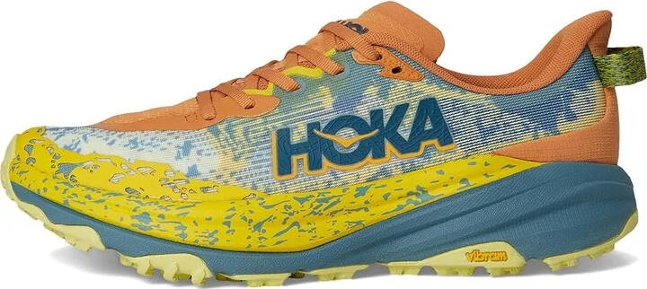 Hoka Speedgoat 6 Men's Shoes Mountain Fog : 9.5 D - Medium, Synthetic/Textile - Image 6