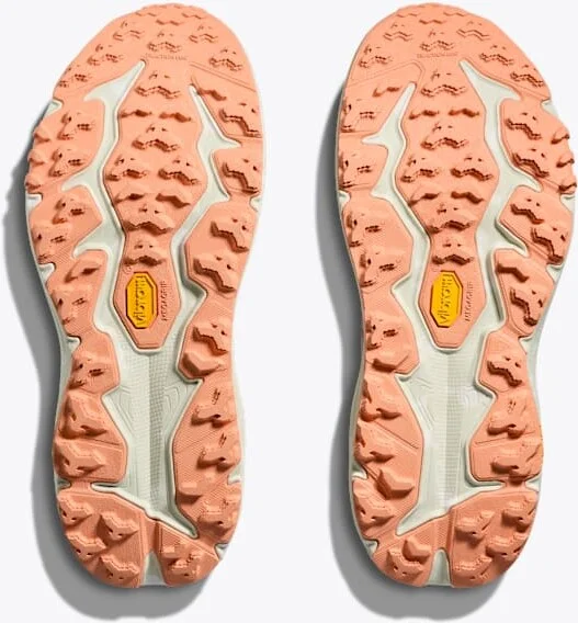 HOKA Speedgoat 6 Studio Proba Shoes in Cadmium Orange/Whisper Green - Image 6