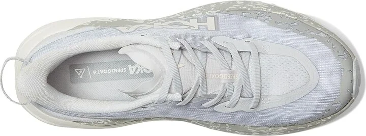 Hoka Speedgoat 6 Women's Shoes Alabaster : 7 B - Medium, Synthetic/Textile - Image 2