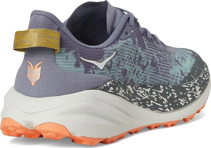 Hoka Speedgoat 6 Women's Shoes Grey Skies/Cosmic Grey : 10 B - Medium, Synthetic/Textile - Image 4