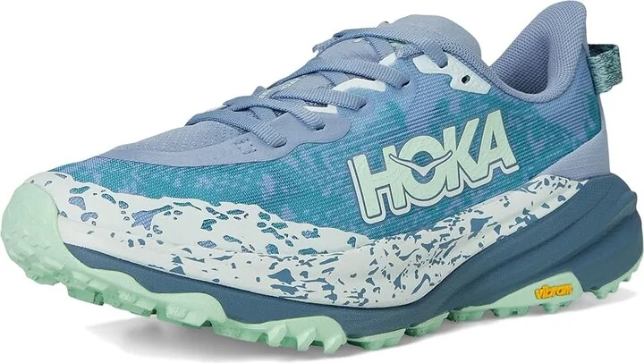 Hoka Speedgoat 6 Women's Shoes Moonlight/Thunder Cloud : 5.5 B - Medium, Synthetic/Textile - Image 5