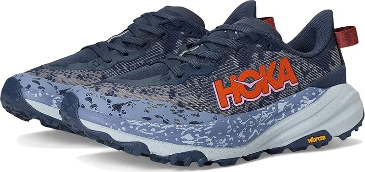 Hoka Speedgoat 6 Women's Shoes Nautical Dusk/Sea Ice : 5.5 B - Medium, Synthetic/Textile