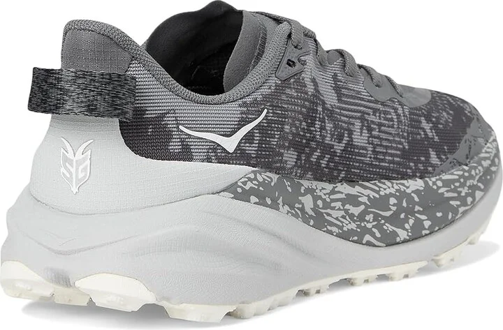 Hoka Speedgoat 6 Women's Shoes Satellite Grey/Stardust : 8 B - Medium, Synthetic/Textile - Image 4
