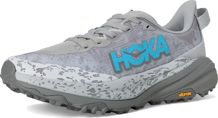 Hoka Speedgoat 6 Women's Shoes Stellar Grey/Asteroid : 6 B - Medium, Synthetic/Textile - Image 5