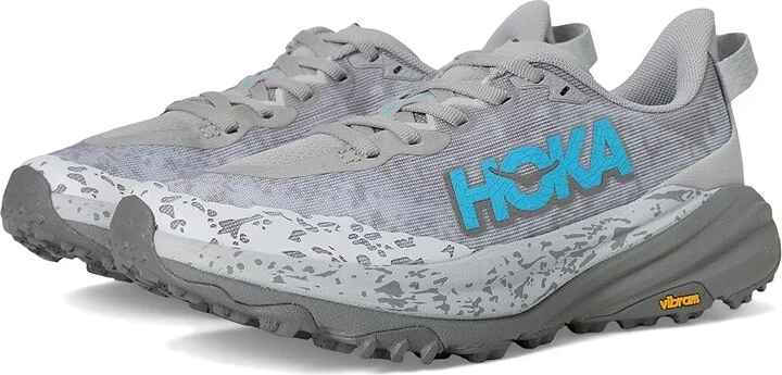 Hoka Speedgoat 6 Women's Shoes Stellar Grey/Asteroid : 6 B - Medium, Synthetic/Textile