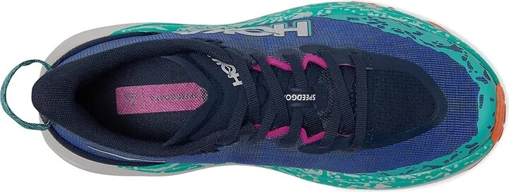 Hoka Speedgoat 6 Women's Shoes Varsity Navy/Meteor : 5 B - Medium, Synthetic/Textile - Image 2