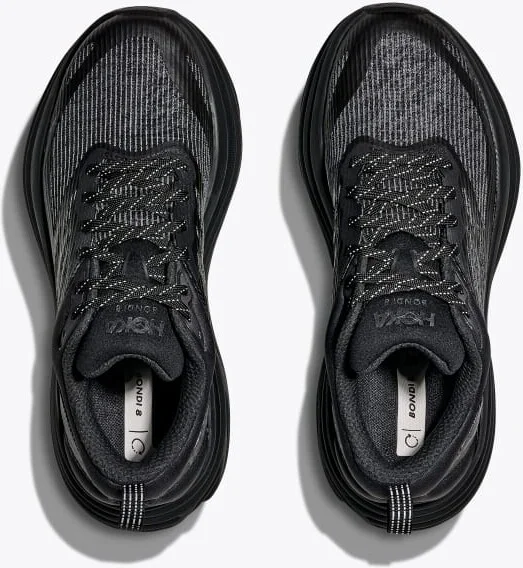 HOKA Stealth/Tech Bondi 8 Caged Shoes in Black/Black - Image 2