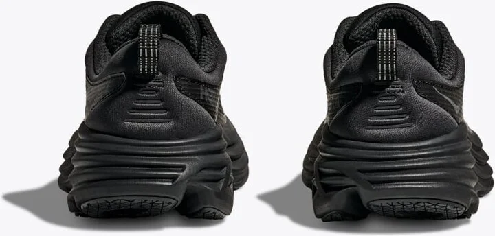 HOKA Stealth/Tech Bondi 8 Caged Shoes in Black/Black - Image 5