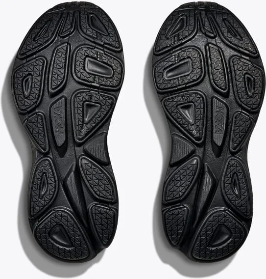 HOKA Stealth/Tech Bondi 8 Caged Shoes in Black/Black - Image 7