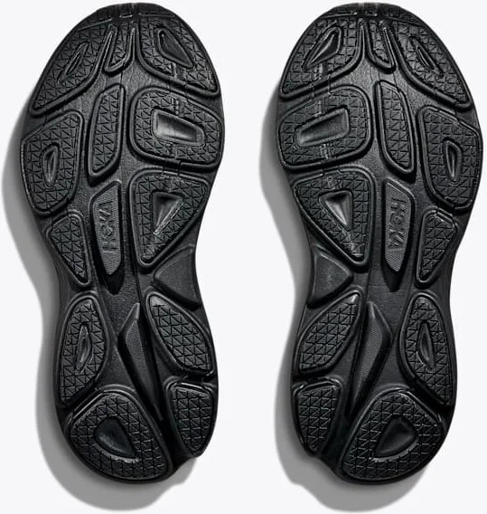 HOKA Stealth/Tech Bondi 8 Caged Shoes in Midnight Blue/Black - Image 7