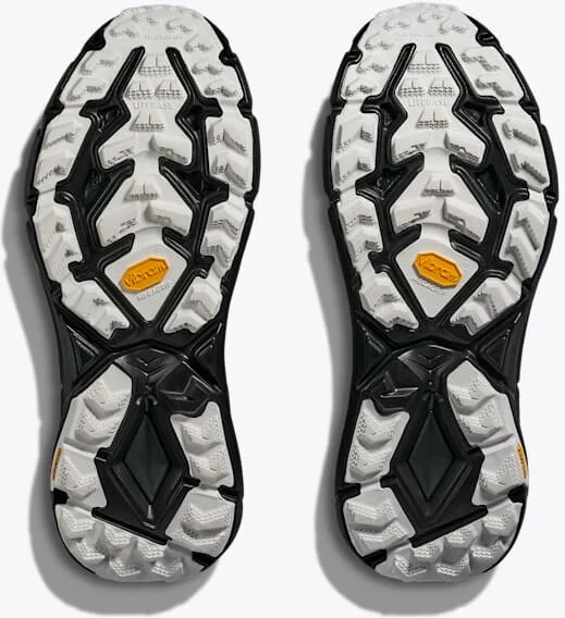 HOKA Stealth/Tech Mafate Speed 4 Lite Shoes in Black/White - Image 7