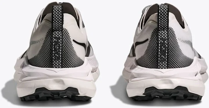 HOKA Stealth/Tech Mafate Speed 4 Lite Shoes in White/Black - Image 5