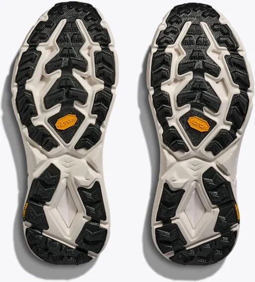 HOKA Stealth/Tech Mafate Speed 4 Lite Shoes in White/Black - Image 7
