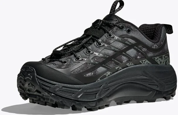 HOKA Stealth/Tech Mafate Three2 Shoes in Black/Carbon Black - Image 3