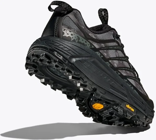 HOKA Stealth/Tech Mafate Three2 Shoes in Black/Carbon Black - Image 4
