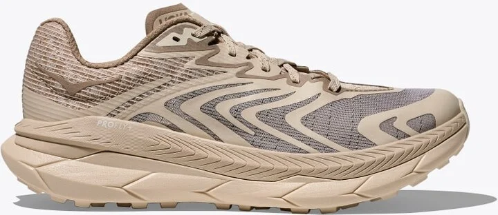 HOKA Stealth/Tech Tecton X 2 Shoes in Oatmeal/Oat Milk