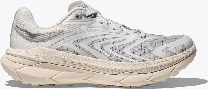 HOKA Stealth/Tech Tecton X 2 Shoes in White/Cosmic Grey