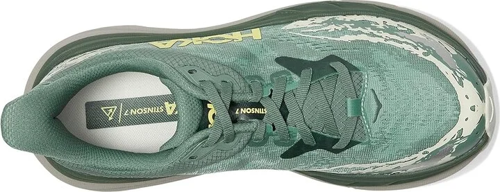 Hoka Stinson 7 Men's Shoes Fern/Cement : 7.5 D - Medium, Textile - Image 2