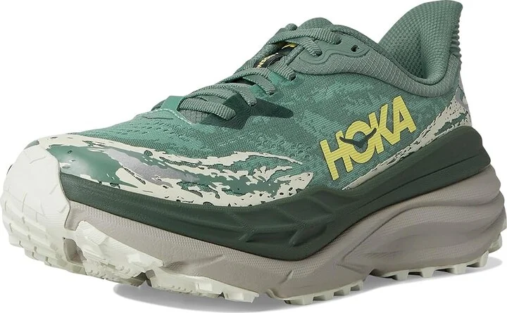 Hoka Stinson 7 Men's Shoes Fern/Cement : 7.5 D - Medium, Textile - Image 5