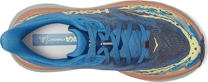 Hoka Stinson 7 Men's Shoes Foggy Night/Cardamom : 10.5 D - Medium, Textile - Image 2