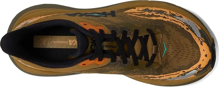 Hoka Stinson 7 Men's Shoes Honey/Antique Olive : 10.5 D - Medium, Textile - Image 2