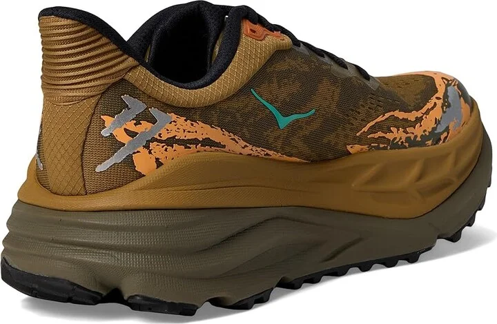 Hoka Stinson 7 Men's Shoes Honey/Antique Olive : 10.5 D - Medium, Textile - Image 4