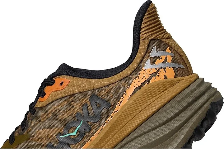 Hoka Stinson 7 Men's Shoes Honey/Antique Olive : 10.5 D - Medium, Textile - Image 7