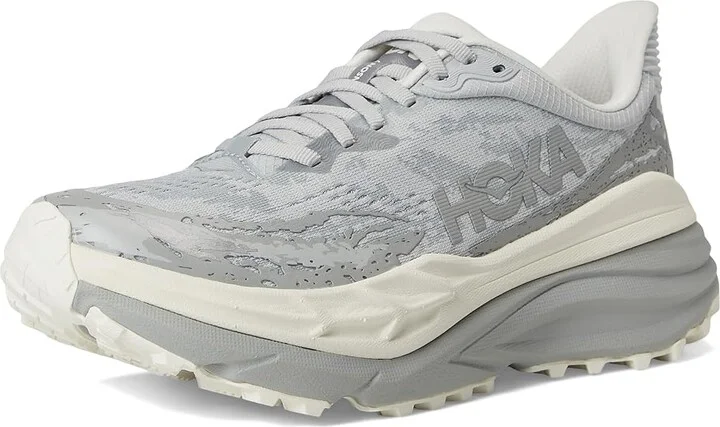 Hoka Stinson 7 Women's Shoes Alabaster : 8 B - Medium, Synthetic - Image 5