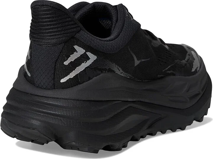 Hoka Stinson 7 Women's Shoes Black/Black : 7 B - Medium, Synthetic - Image 4