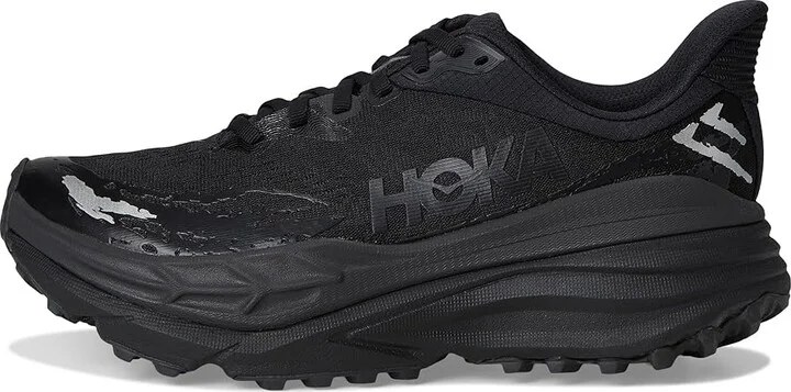 Hoka Stinson 7 Women's Shoes Black/Black : 7 B - Medium, Synthetic - Image 6