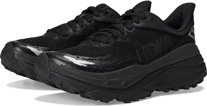 Hoka Stinson 7 Women's Shoes Black/Black : 7 B - Medium, Synthetic